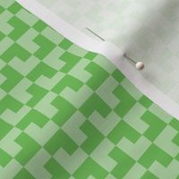 Geometric Pattern: Tetris: Light Green