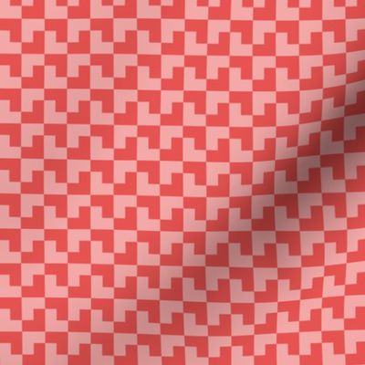 Geometric Pattern: Tetris: Light Red