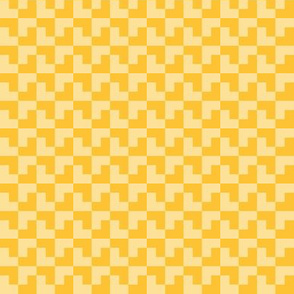 Geometric Pattern: Tetris: Light Yellow