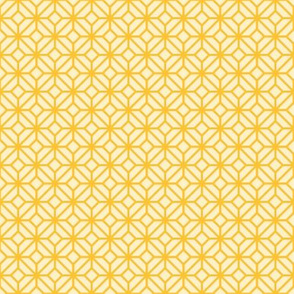 Geometric Pattern: Diamond Tile: Light Yellow