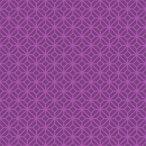 Geometric Pattern: Diamond Tile: Dark Purple