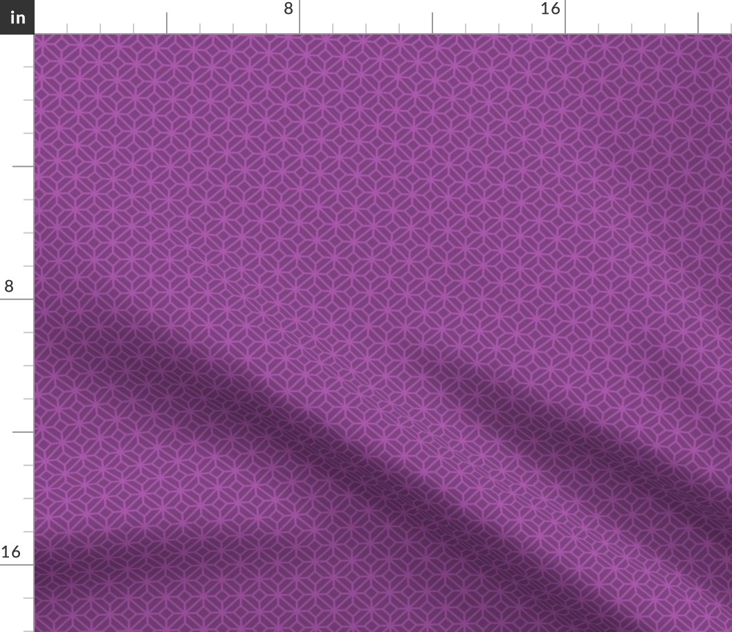 Geometric Pattern: Diamond Tile: Dark Purple