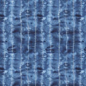 shibori with vertical stripes (small scale)