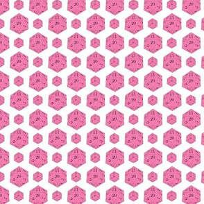 d20 dots pink