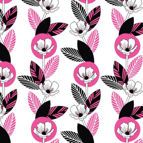 Doodle_Flower_Leaf_Pink_Stock