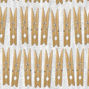 Clothespins - the undyed version