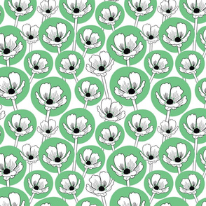 Doodle_Flowers_Green_Stock