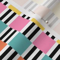 Liquorice Allsorts ribbon weave - 1950s  colors