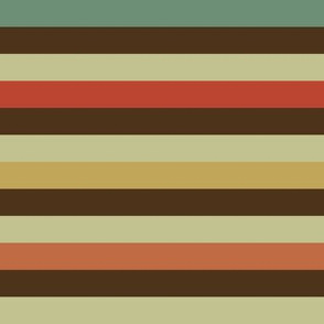 Liquorice Allsorts stripes - moroccan colors