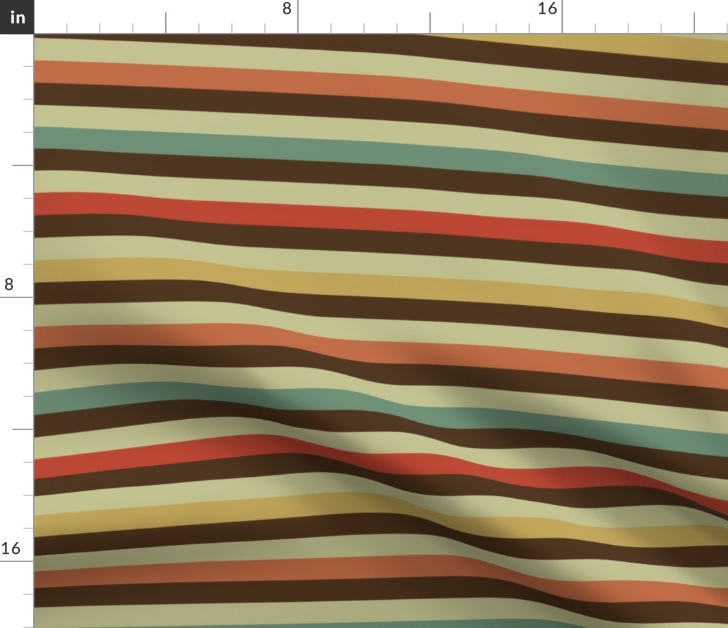 Liquorice Allsorts stripes - moroccan colors