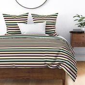 Liquorice Allsorts stripes - spring colors