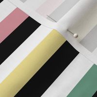 Liquorice Allsorts stripes - spring colors