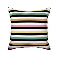 Liquorice Allsorts stripes - spring colors