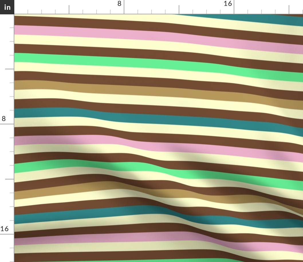 Liquorice Allsorts stripes - summercolors