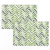 Organic Chevron - Lime