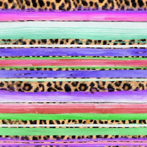 serape leopard purples 