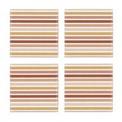 1/2 inch // Multi colour stripes colored stripes horizontal stripes reds