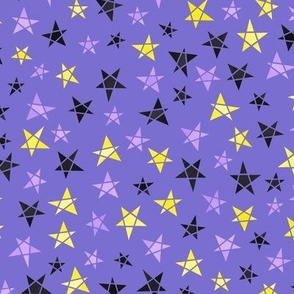 Stars - non binary- purple