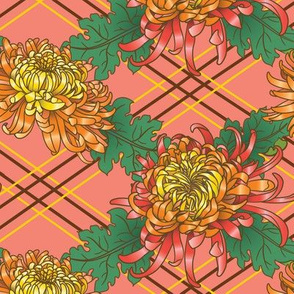 Chrysanthemum Plaid