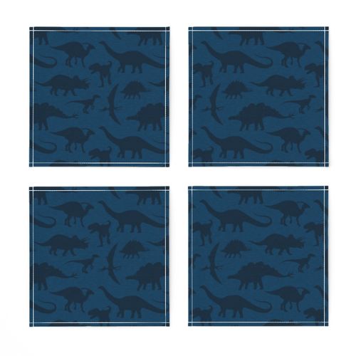 Dinosaurs- dark blue