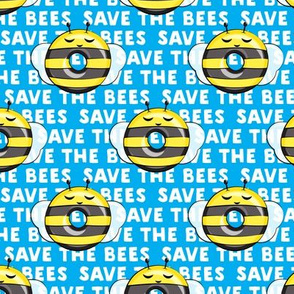 bee donuts - save the bees blue - doughnuts  - LAD19