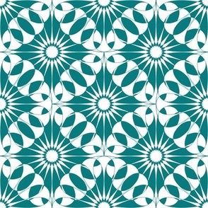 Spanish Tile - Entwined (inverted)