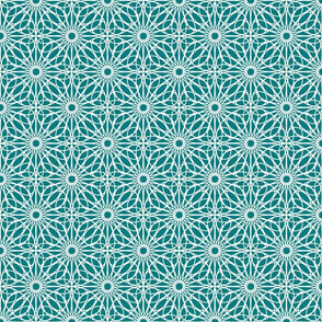 Circle Tile - Entwined - Outline (med, inverted)