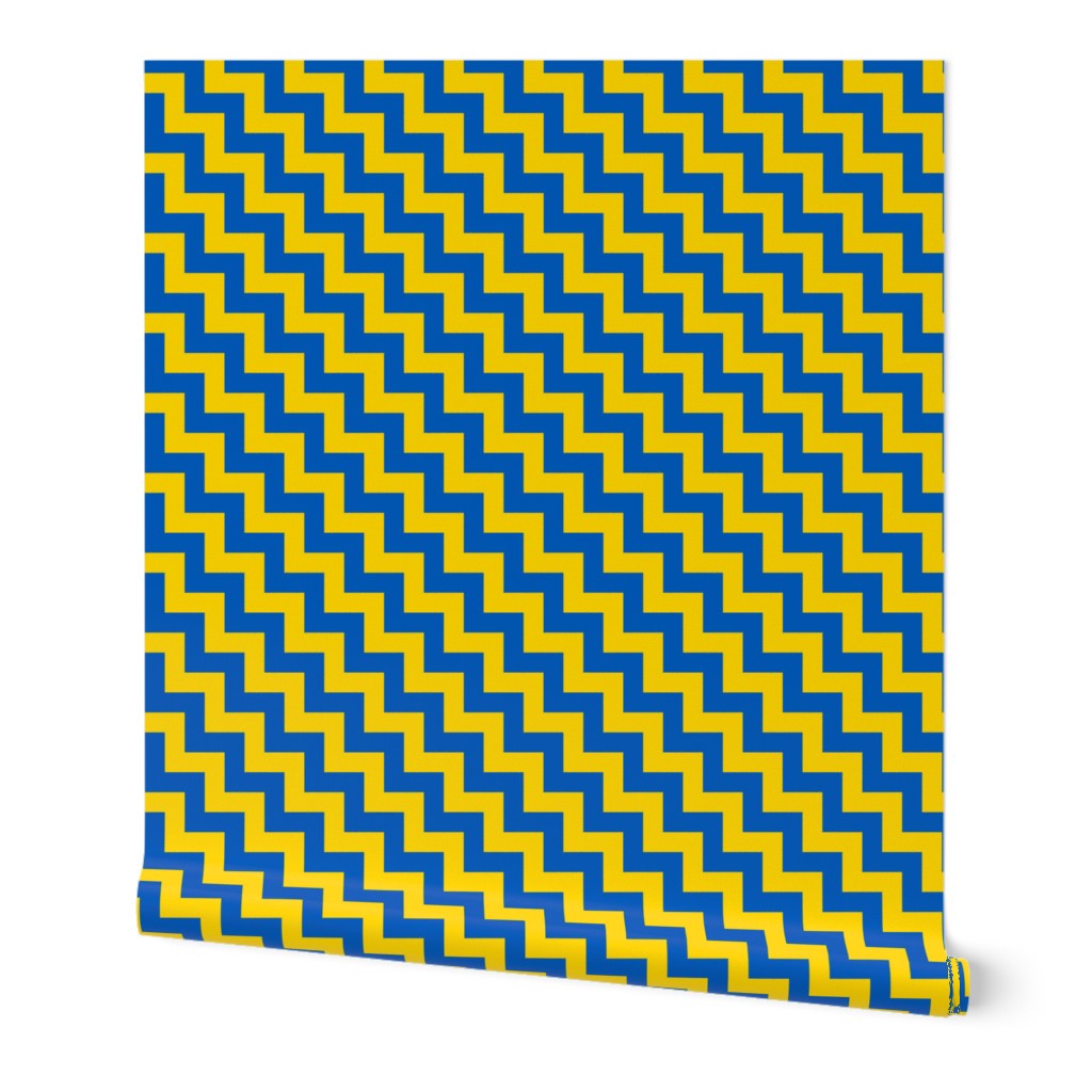 zigzag flag of ukraine | tiny