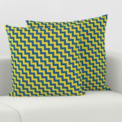 zigzag flag of ukraine | tiny