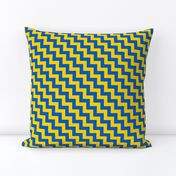 zigzag flag of ukraine | tiny