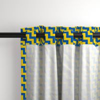 zigzag flag of ukraine | tiny