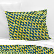 zigzag flag of ukraine | tiny