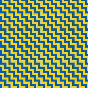 zigzag flag of ukraine | tiny
