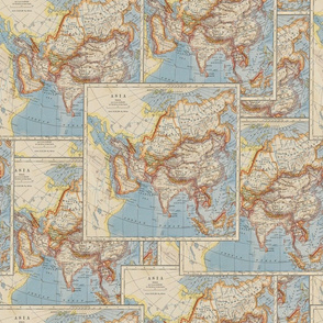Vintage Travel Maps