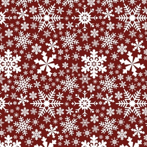 Christmas snowflakes design