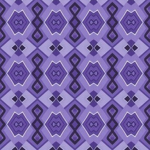 Violet Abstract Minimalism
