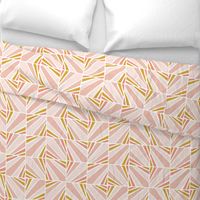 Facet - Blush Goldenrod Large Scale