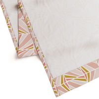 Facet - Blush Goldenrod Large Scale