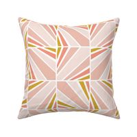 Facet - Blush Goldenrod Large Scale