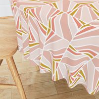 Facet - Blush Goldenrod Large Scale