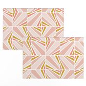 Facet - Blush Goldenrod Large Scale