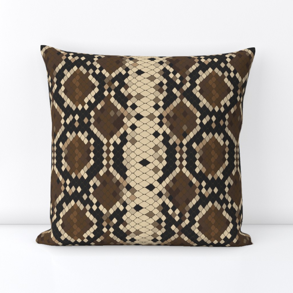 Snake Skin Brown Rust Tan,  Animal Print Snake, Boa Skin, Snake Skin Pattern