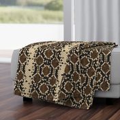 Snake Skin Brown Rust Tan,  Animal Print Snake, Boa Skin, Snake Skin Pattern