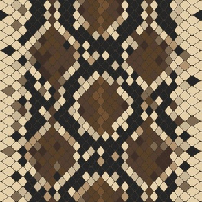 Snake Skin Brown Rust Tan,  Animal Print Snake, Boa Skin, Snake Skin Pattern