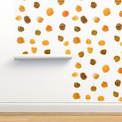 MINIMAL ABSTRACT DOTS YELLOW