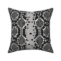 Snake Skin Black and White Grey White,  Animal Print Snake, Boa Skin, Snake Skin Pattern