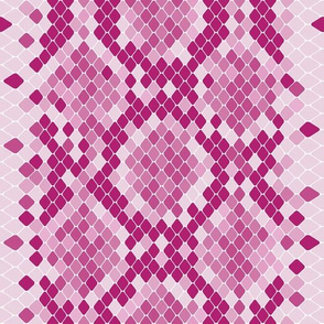 Snake Skin Magenta Pink Hot Pink Light Pink White, Animal Print Snake, Boa Skin, Snake Skin Pattern