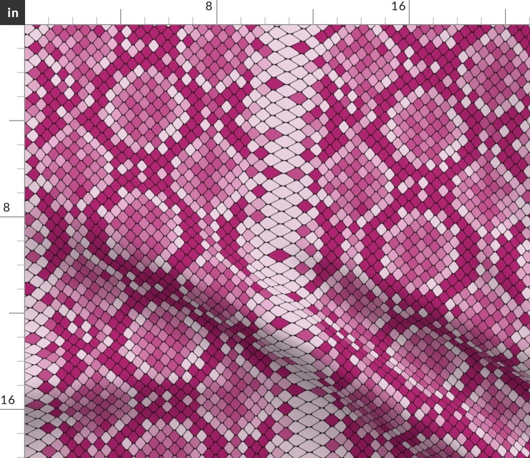 Snake Skin Magenta Pink Hot Pink Light Pink, Animal Print Snake, Boa Skin, Snake Skin Pattern