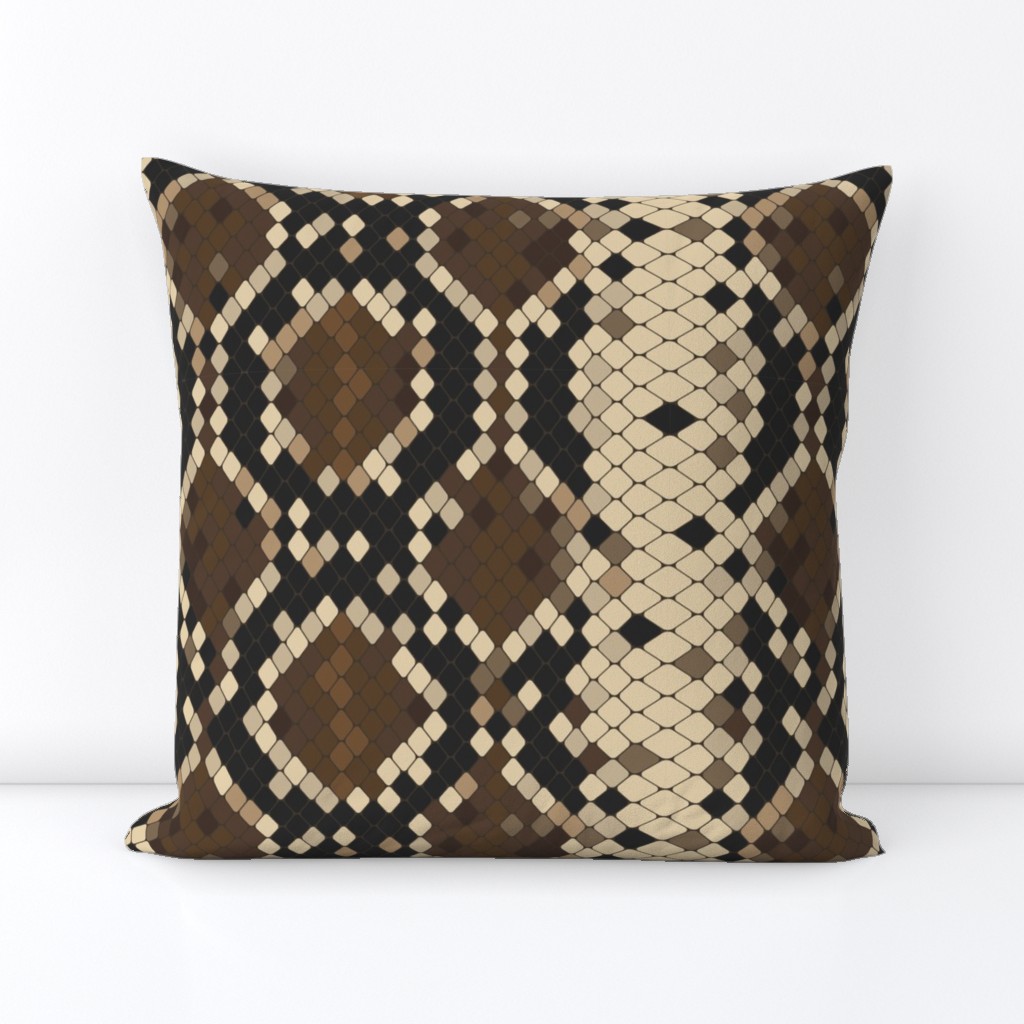 Snake Skin Black Brown Rust Tan, Animal Print Snake, Boa Skin, Snake Skin Pattern