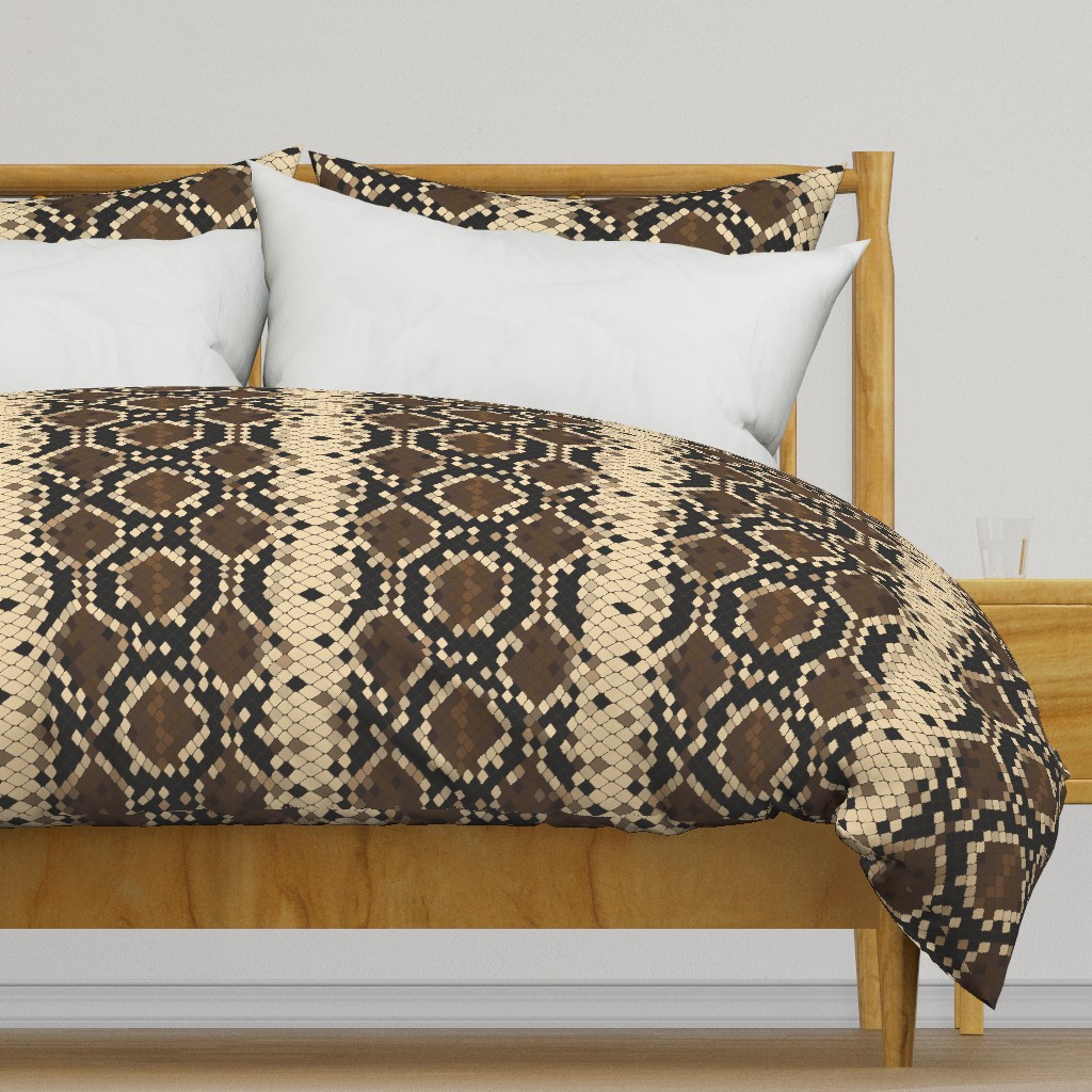 Snake Skin Black Brown Rust Tan, Animal Print Snake, Boa Skin, Snake Skin Pattern